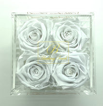 Load image into Gallery viewer, 4 Rose Acrylic Box
