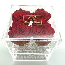 Load image into Gallery viewer, 4 Rose Acrylic Box
