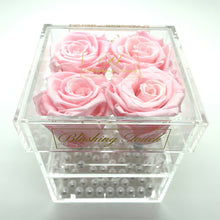 Load image into Gallery viewer, 4 Rose Acrylic Box
