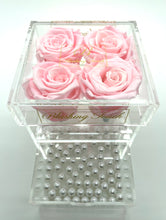 Load image into Gallery viewer, 4 Rose Acrylic Box
