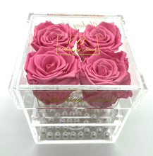 Load image into Gallery viewer, 4 Rose Acrylic Box
