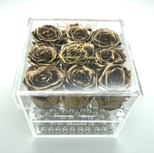 Load image into Gallery viewer, 9 Rose Acrylic Box
