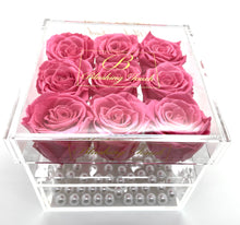 Load image into Gallery viewer, 9 Rose Acrylic Box
