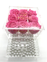 Load image into Gallery viewer, 9 Rose Acrylic Box
