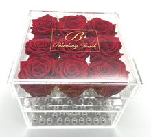 Load image into Gallery viewer, 9 Rose Acrylic Box
