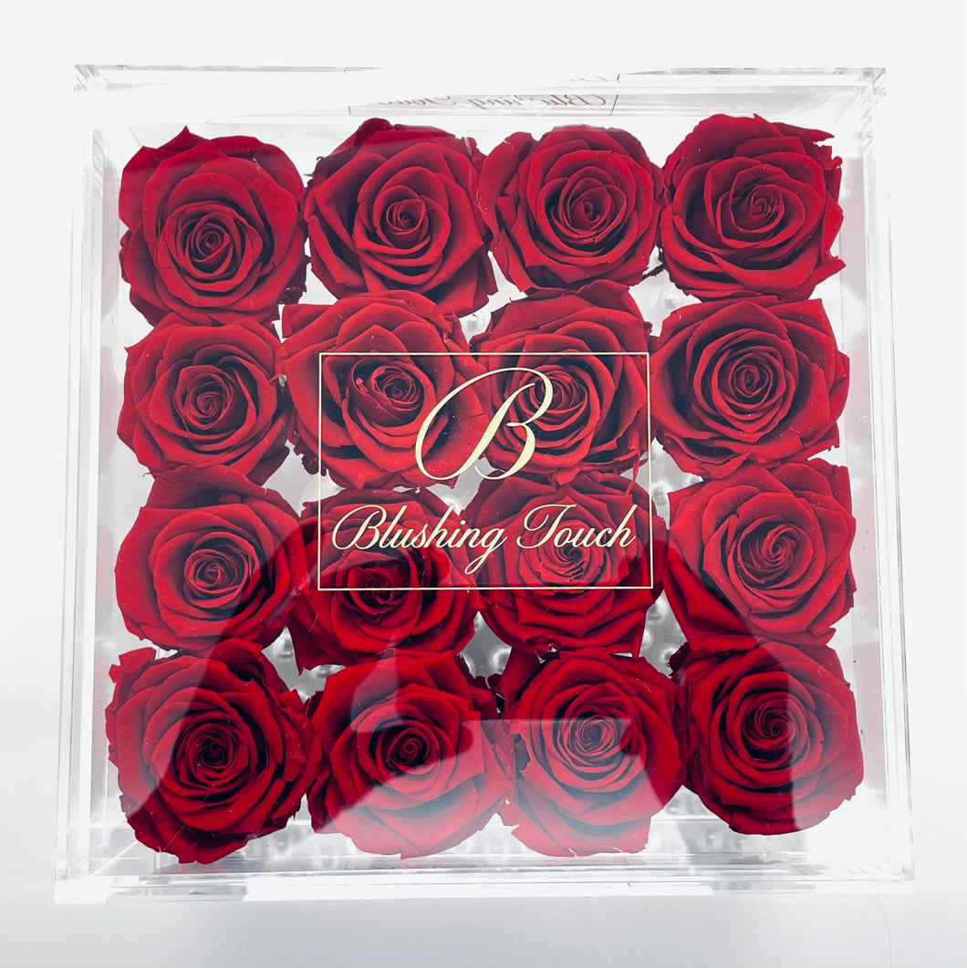 16 Rose Acrylic Box