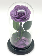 Load image into Gallery viewer, 1 Rose Glass Dome
