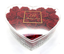 Load image into Gallery viewer, 18 Rose Heart Box
