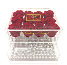 Load image into Gallery viewer, 12 Rose Acrylic Box
