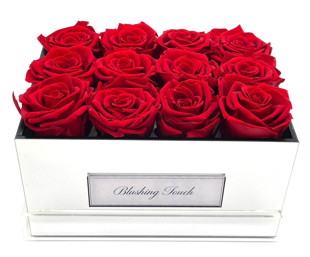 12 Rose Mirror Box