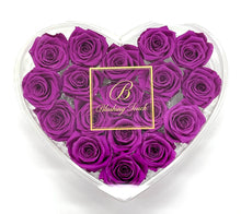 Load image into Gallery viewer, 18 Rose Heart Box
