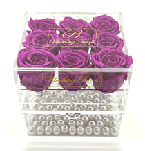 Load image into Gallery viewer, 9 Rose Acrylic Box
