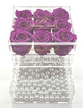 Load image into Gallery viewer, 9 Rose Acrylic Box
